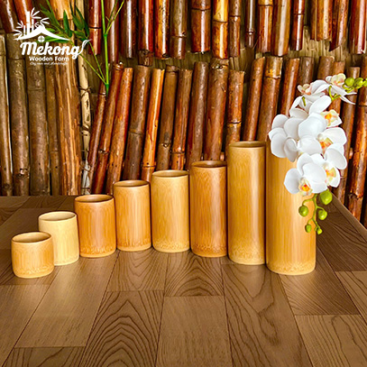 Unpainted bamboo cup